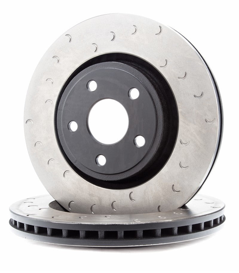 ALC Slotted Brake Rotors - Alcon 2007+ Jeep JK 350x32mm Rotor Kit - Front