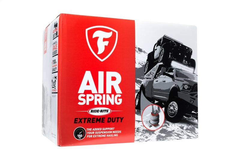 FIR Ride-Rite RED Label Kits - Firestone Ride-Rite RED Label Air Spring Kit Rear Chevy 4500/5500 Cab Chassis (W217602711)