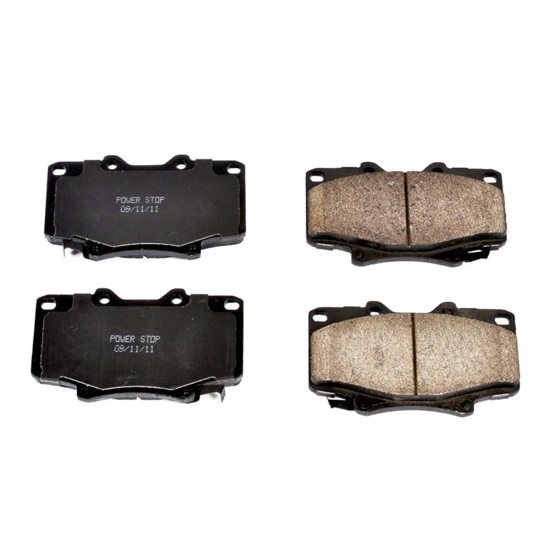 PSB Z16 Evolution Brake Pads - Power Stop 96-97 Lexus LX450 Front Z16 Evolution Ceramic Brake Pads