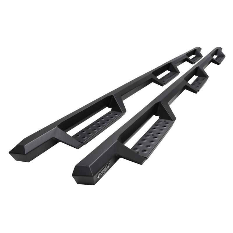WES Nerf Bars - HDX Drop - Westin/HDX 19-20 Ram 2500/3500 Crew Cab (8ft Bed) Drop Wheel to Wheel Nerf Step Bars - Txt Black