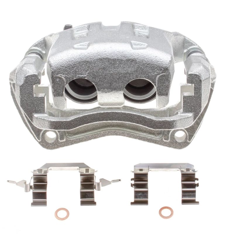 PSB Autospecialty Caliper - Power Stop 08-11 Nissan Pathfinder Front Left Autospecialty Caliper w/Bracket