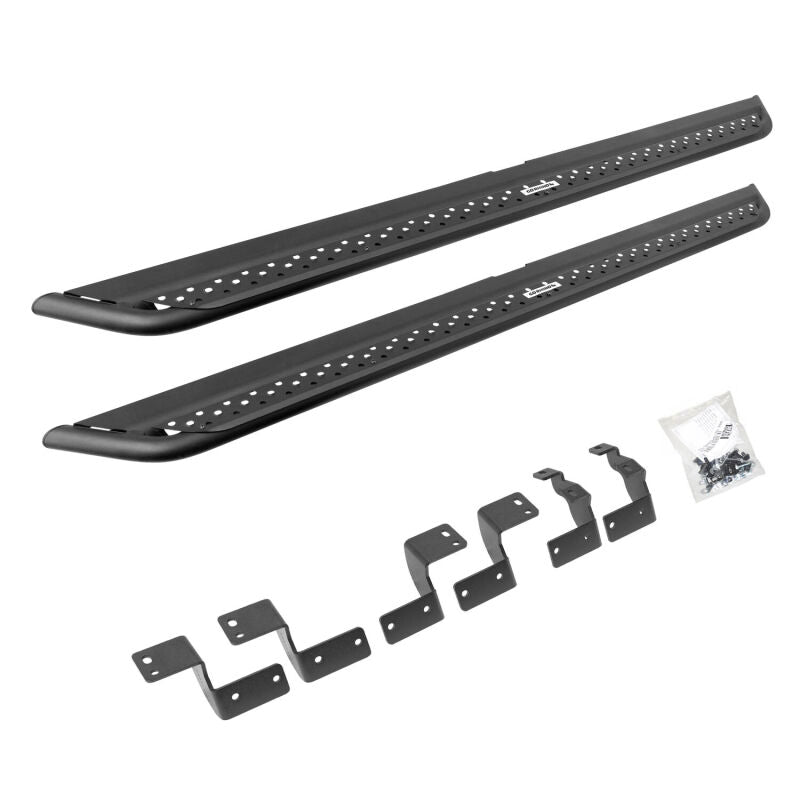 GOR Dom Extreme DSS - Go Rhino 2025 Toyota 4Runner Dominator Xtreme DSS SideSteps & Brackets Complete Kit