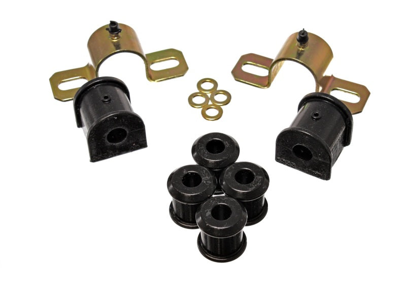 ES Sway Bar Bushings - Black - Energy Suspension Jeep 16Mm Rear S/B Set - Black