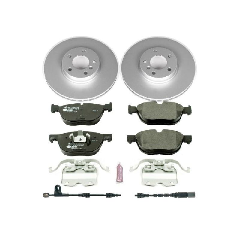 PSB Euro-Stop Kit - Power Stop 11-18 BMW X5 Front Euro-Stop Brake Kit