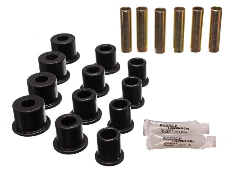 ES Spring/Shackle Bush - Black - Energy Suspension Rear Spring Bushings - Black