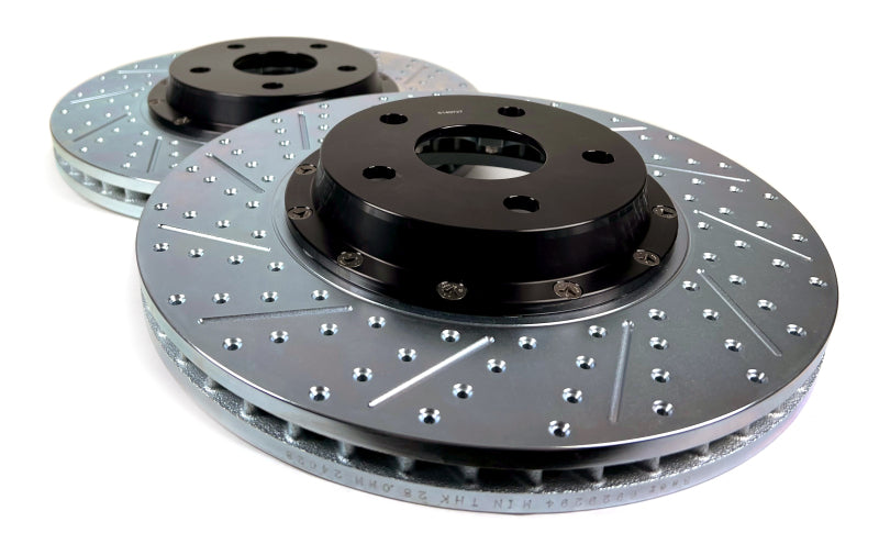 BAE Eradispeed Rotors - Baer Brakes 16-24 Chevy Camero SS Eradispeed+ Front SDZ 2-Piece Performance Brake Rotors