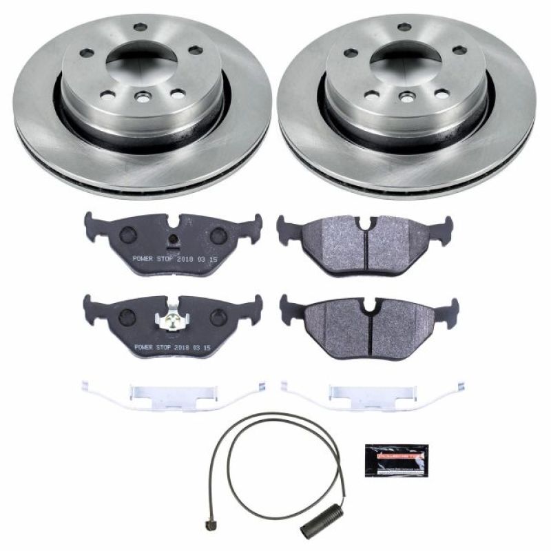 PSB Track Day Kit - Power Stop 98-99 BMW 323i Rear Track Day Brake Kit