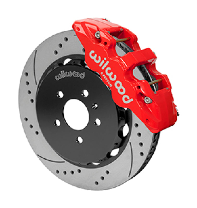 WIL Aero Brake Kit - Wilwood 08-12 Audi A4 Front Kit A5 S5 AERO6