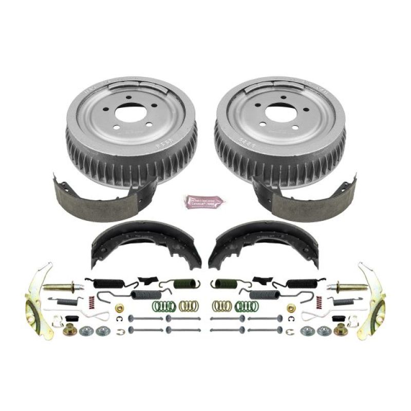 PSB Autospecialty Drum Kit - Power Stop 96-02 Chevrolet Express Van 1500 Rear Autospecialty Drum Kit