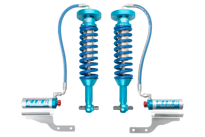 KIN 2.5 Coilovers - King Shocks 2015+ Ford F150 2WD Front 2.5 Dia Remote Reservoir Coilover w/Adjuster (Pair)