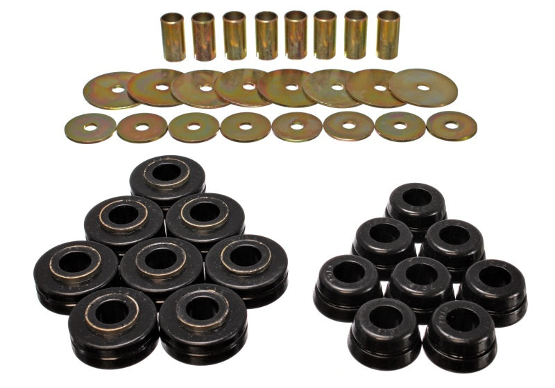 ES Body Mounts - Black - Energy Suspension Scout Ii Body Mounts - Black