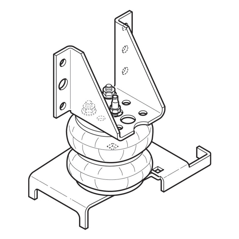FIR Ride-Rite Kits - Front - Firestone Ride-Rite Air Helper Spring Kit Front 84-04 Ford F250/F350 (W217602223)