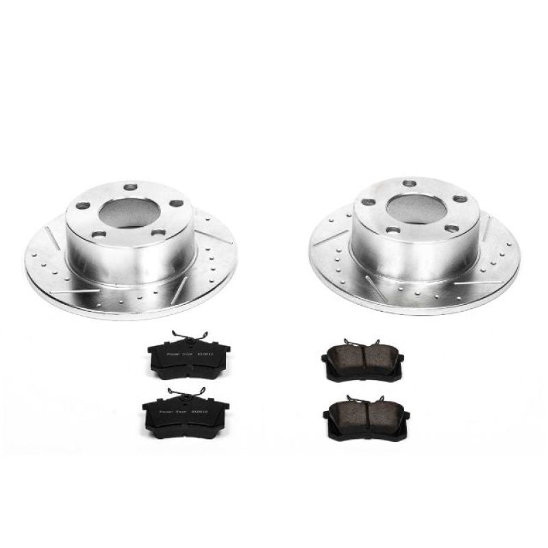 PSB Z23 Evolution Kit - Power Stop 98-04 Audi A6 Rear Z23 Evolution Sport Brake Kit