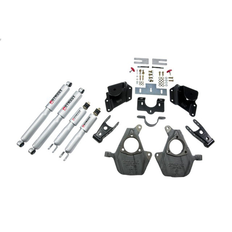 BT Lower Kit w SP Shocks - Belltech LOWERING KIT WITH SP SHOCKS