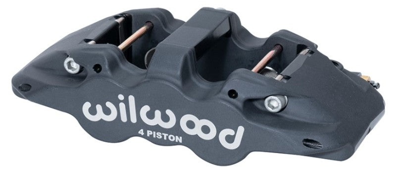 WIL Aero Caliper - Wilwood Caliper-Aero4-R/H - Black Anodize 1.88/1.62in Pistons 1.25in Disc