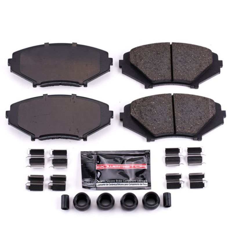 PSB Z23 Evolution Brake Pads - Power Stop 04-11 Mazda RX-8 Front Z23 Evolution Sport Brake Pads w/Hardware