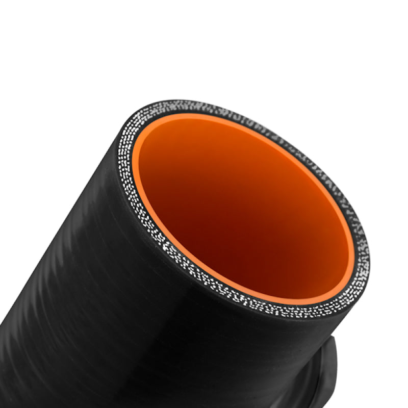 MM Couplers - w/ Bung - Mishimoto 2.5in Black Silicone Coupler w/ 1/8in NPT Bung