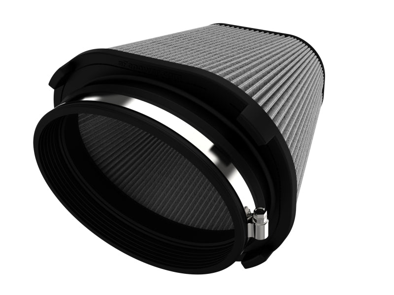 AFE Universal Pro Dry S Filter - aFe TrackSeries Intake Replace Air Filterw/PDS Media 5.5x7.5in F x 9x7in B x 5.75x3.75in T x 7.5in H
