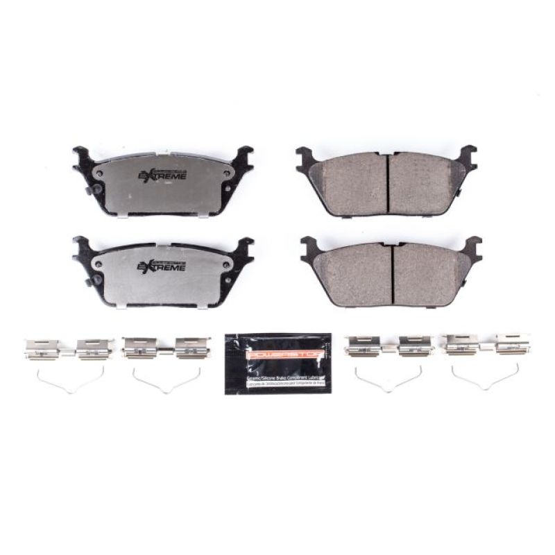PSB Z36 Truck & Tow Brake Pads - Power Stop 2019 Ram 1500 Rear Z36 Truck & Tow Brake Pads w/Hardware