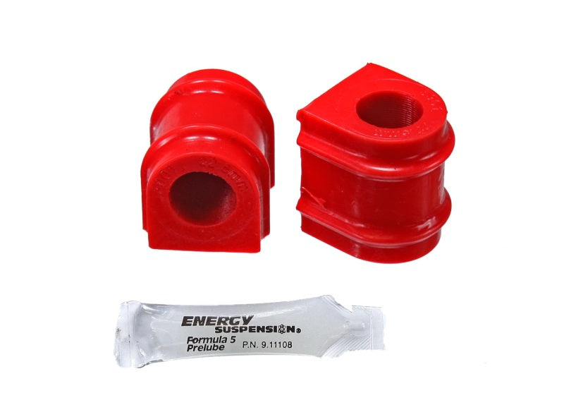 ES Sway Bar Bushings - Red - Energy Suspension 10 Chevy Camaro Red 29.5mm Front Sway Bar Bushing Set