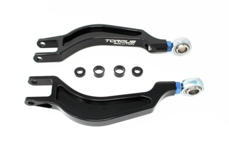 TQS Control Arms - Torque Solution 7075 Billet Aluminum High Clearance Rear Traction Arms: Nissan GT-R R35