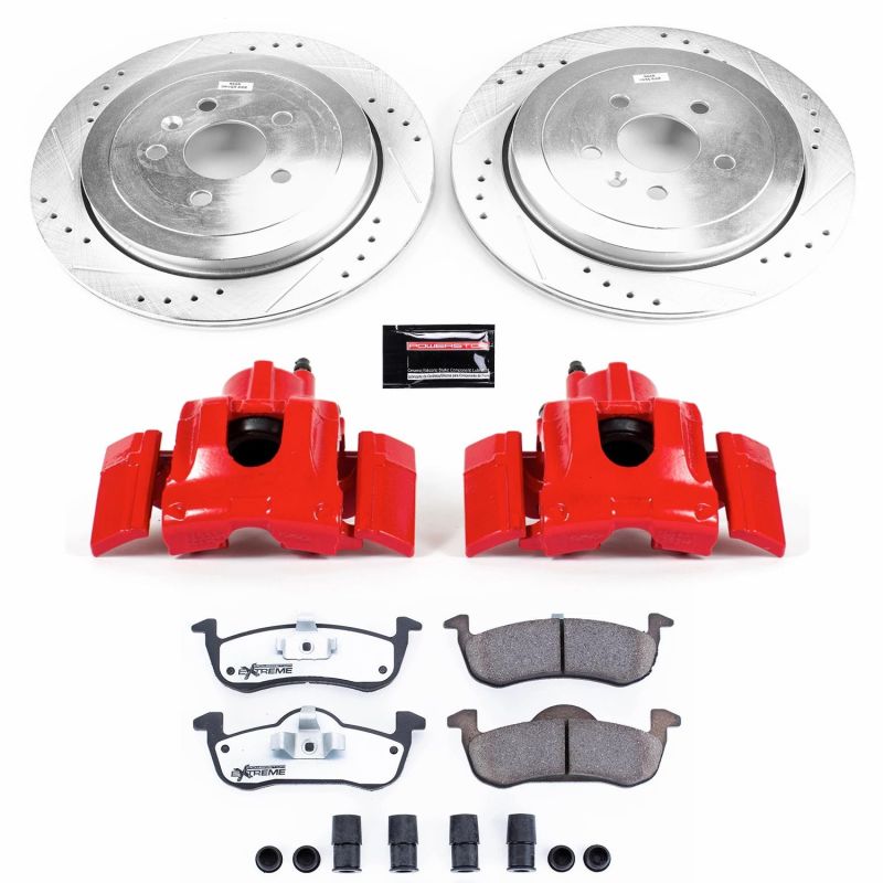 PSB Z36 Truck & Tow Kit - Power Stop 13-19 Lincoln MKT Rear Z36 Truck&Tow Kit w/Cals