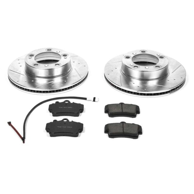 PSB Z23 Evolution Kit - Power Stop 97-04 Porsche Boxster Front Z23 Evolution Sport Brake Kit