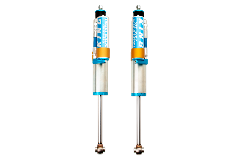 KIN 2.5 Shocks - King Shocks 2005+ Ford F-250/F-350 4WD Front 2.5 Dia Remote Res Shock for 1-2.5in Lift (Pair)