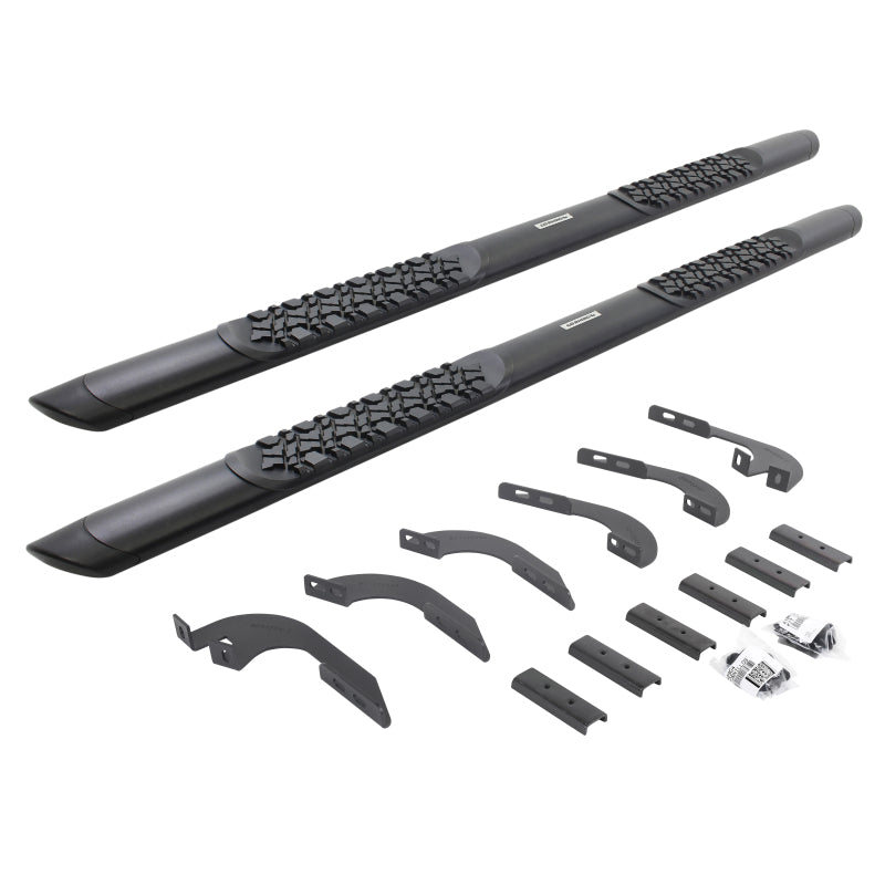 GOR Vertex V3 Side Steps - Go Rhino 24-25 Lexus GX550 V-Series V3 Aluminum Side Steps & Mounting Brackets Kit