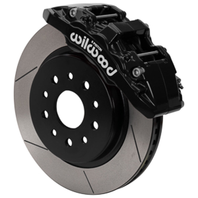 WIL Aero Brake Kit - Wilwood 07-18 Jeep Wrangler (JK) Aero6-DM Front Brake Kit - Slotted