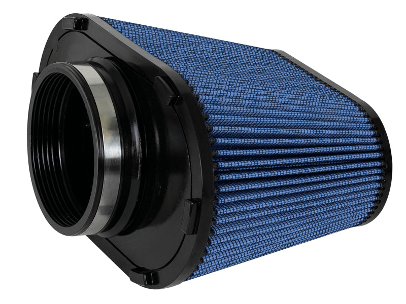 AFE P5R Drop In Air Filter - aFe MagnumFLOW Intake Replacement Air Filter w/Pro 5R Media 5in F / 11x6.5in B / 8.5x4in T / 7.5in H
