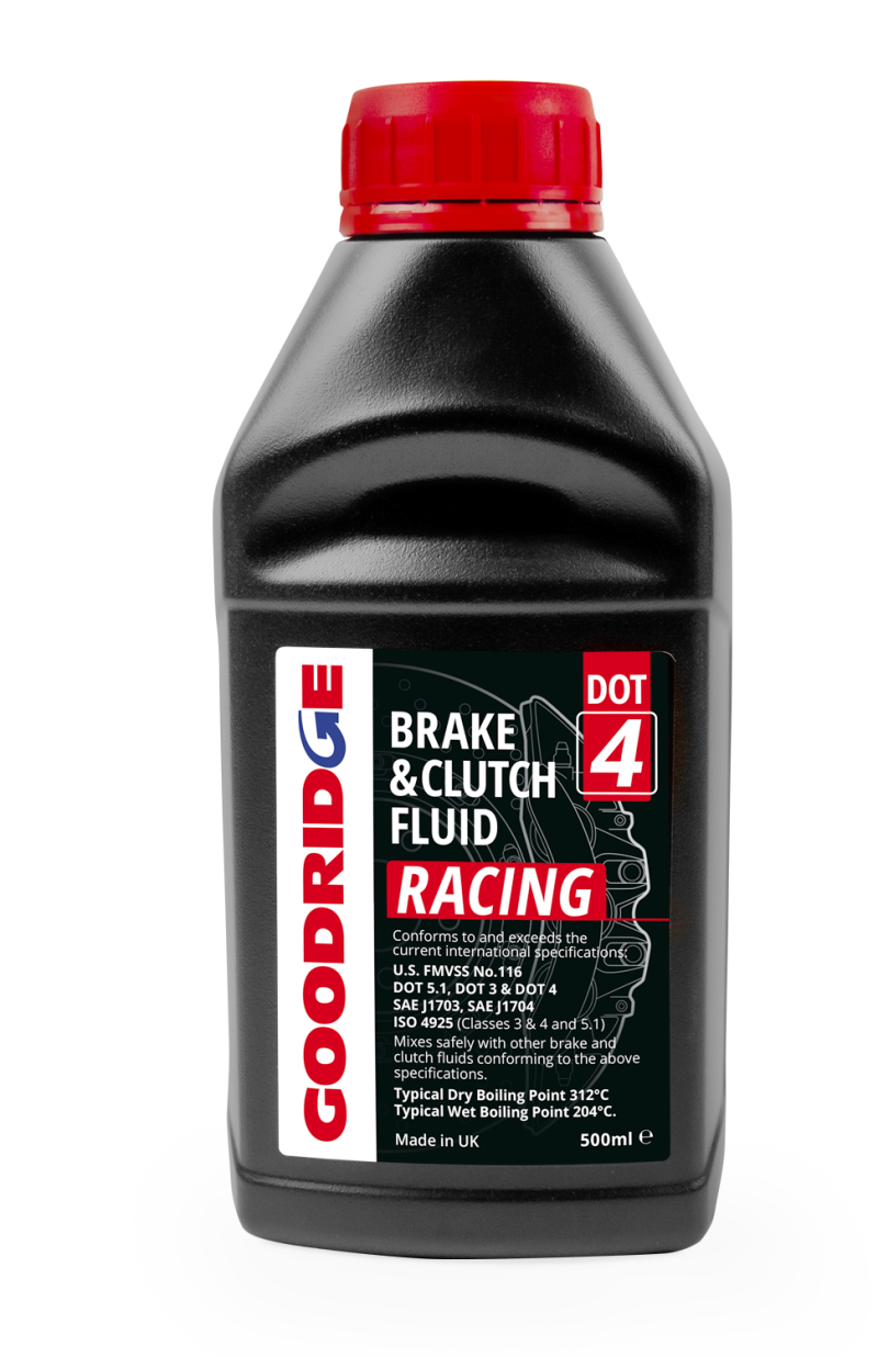 GR Brake Fluid - Goodridge 500ML Racing Dot 4 Brake Fluid - Single