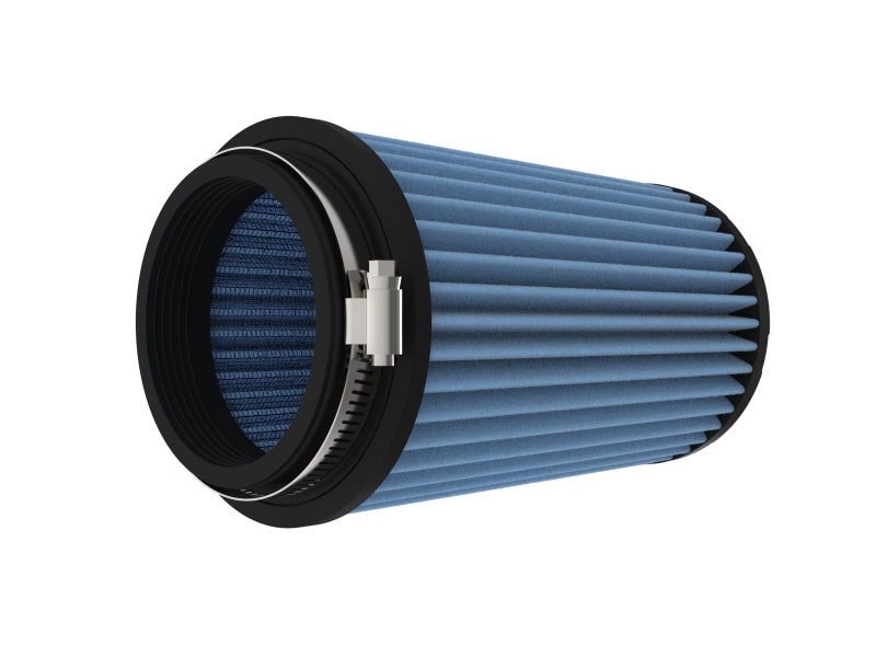 AFE Universal D2 Dura Dry Air Filter - aFe Magnum FORCE Intake Replacement Air Filter w/ D2 Dura-Dry 3-1/2in Fx5in Bx4-3/4in Tx8in H