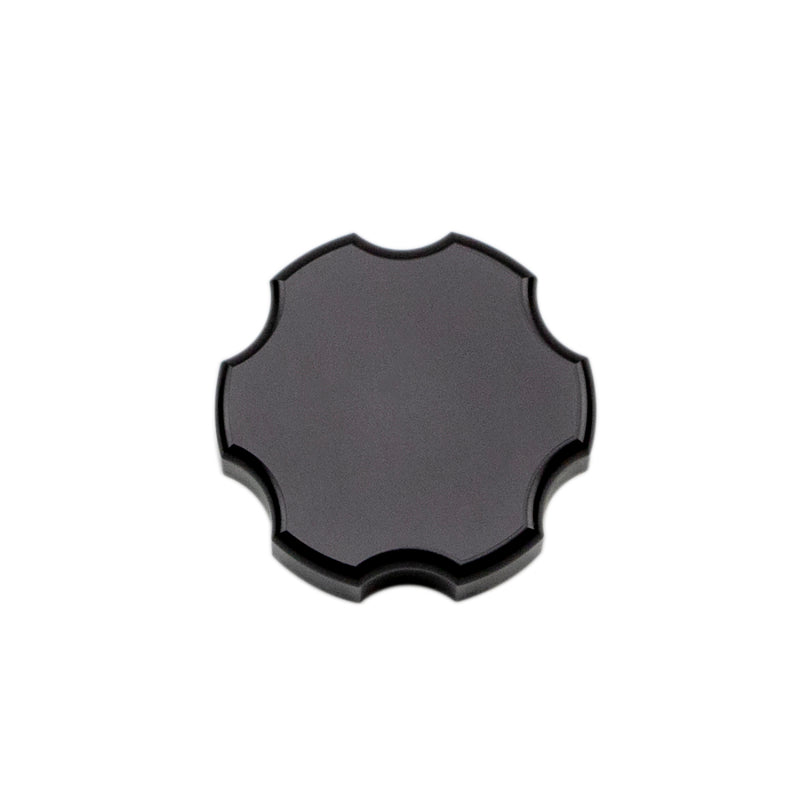 WCF Master Cylinder Cover - Wehrli 98-23 Dodge Ram 5.9L/6.7L Cummins Billet Aluminum Brake Master Cylinder Cap - Black Anodized