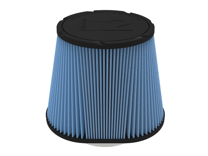 AFE Universal D2 Dura Dry Air Filter - aFe Magnum FORCE Intake Replacement Air Filter w D2 Dura-Dry Media 5-1/2inF x(10x7)inB x7inT x8inH