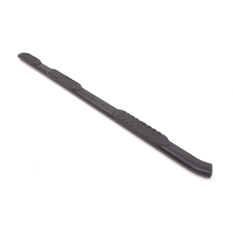LND Nerf Bars - Black - Lund 07-17 Chevy Silverado 1500 Ext. Cab (6.5ft. Bed) 5in. Oval WTW Steel Nerf Bars - Black
