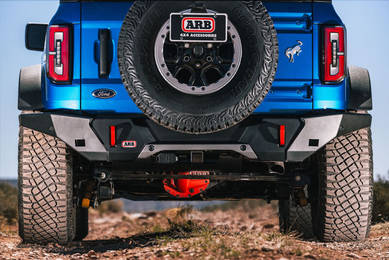 ARB Bumpers - ARB 2021 Ford Bronco Rear Bumper Wide Body (Fit Kit NOT Included)