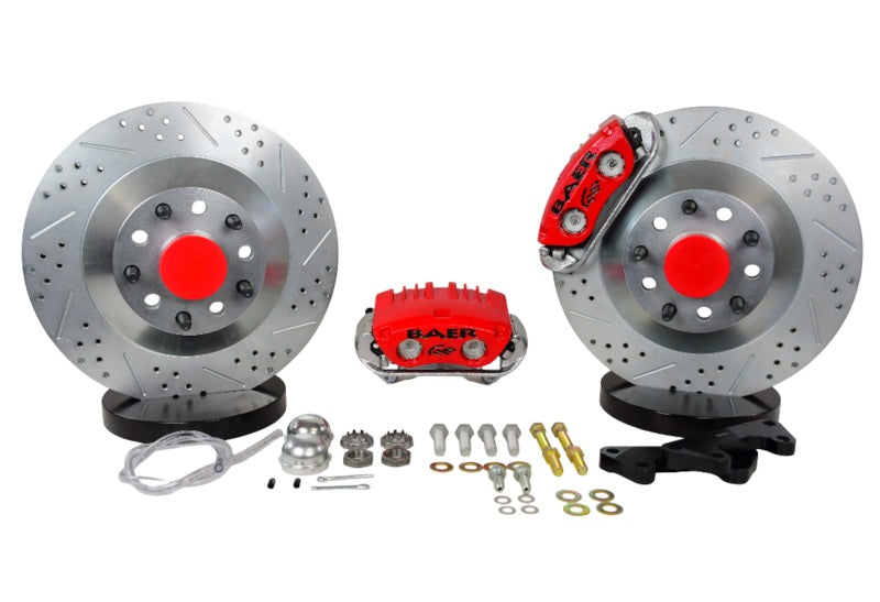 BAE Pro Brake Kits - Baer Brakes Applications Using Wilwood Pro MII Spindles 13in Classic Series Front Brake Kit