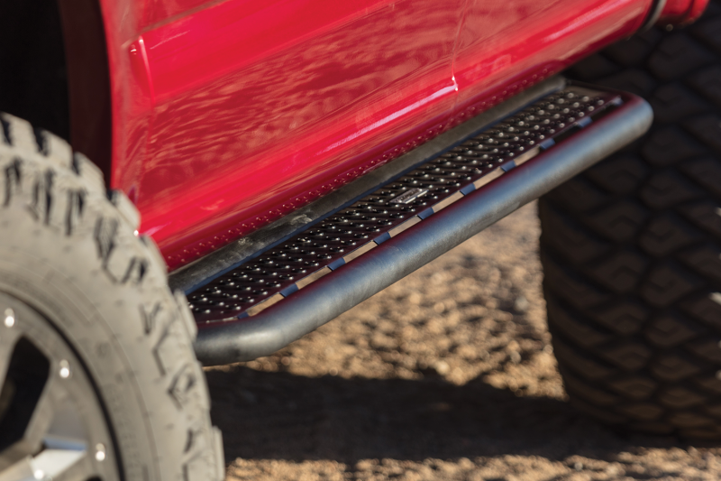 GOR Dom Extreme D6 - Go Rhino 09-19 Ram 1500 Dominator Extreme D6 SideSteps Complete Kit w/SideStep + Brkts