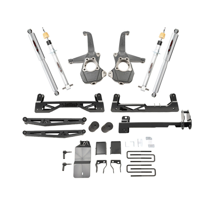 BT Lift Kit w Shocks - Belltech 19-20 Chevrolet Silverado / GMC Sierra 1500 4WD 6in Suspension Lift Kit w/ Shocks