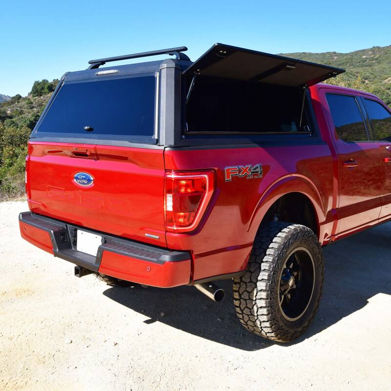 WES EXP Truck Caps - Westin 16-23 Toyota Tacoma 5.2ft. Bed EXP Truck Cap - Black (Box 1 ONLY)