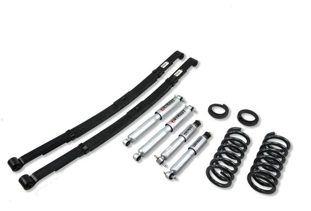 BT Lower Kit w SP Shocks - Belltech LOWERING KIT WITH SP SHOCKS