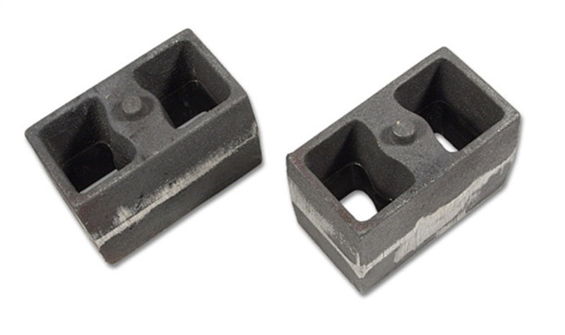 TUF Lift Blocks - Tuff Country 4in Cast Iron Lift Blocks (3in Wide/ Non-Tapered) Pair