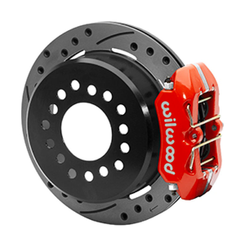 WIL Parking Brake Brake Kit - Wilwood Disc/Drum Rear Kit FDPLP-DS Big Ford