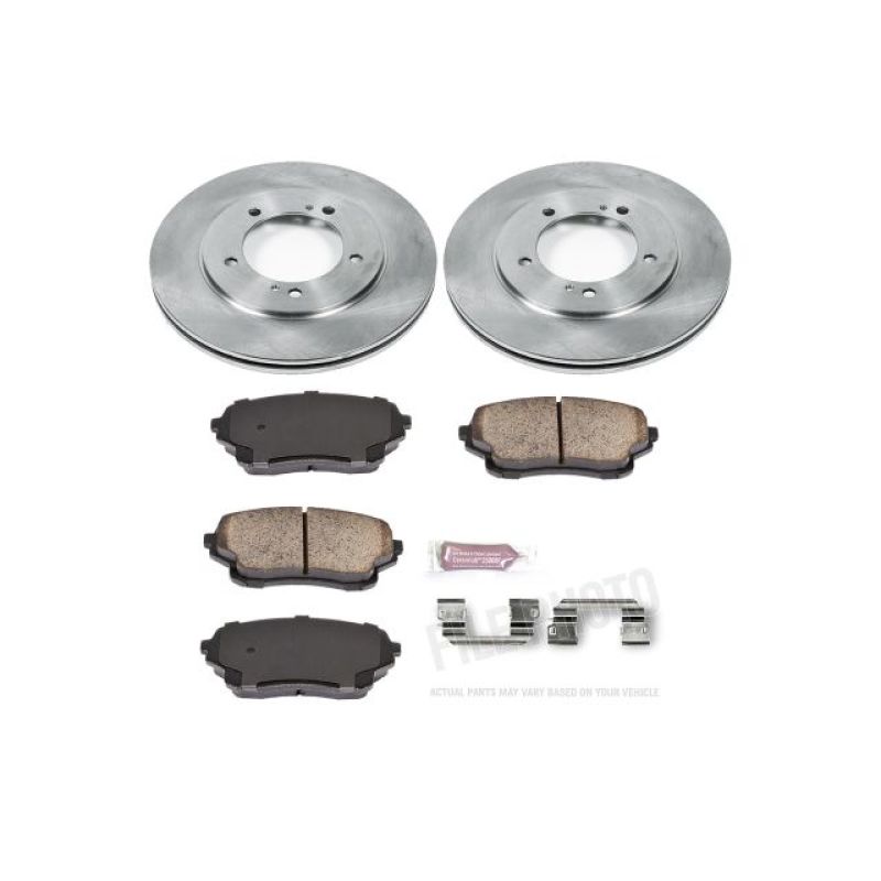 PSB Autospecialty Kit - Power Stop 04-06 Suzuki XL-7 Front Autospecialty Brake Kit