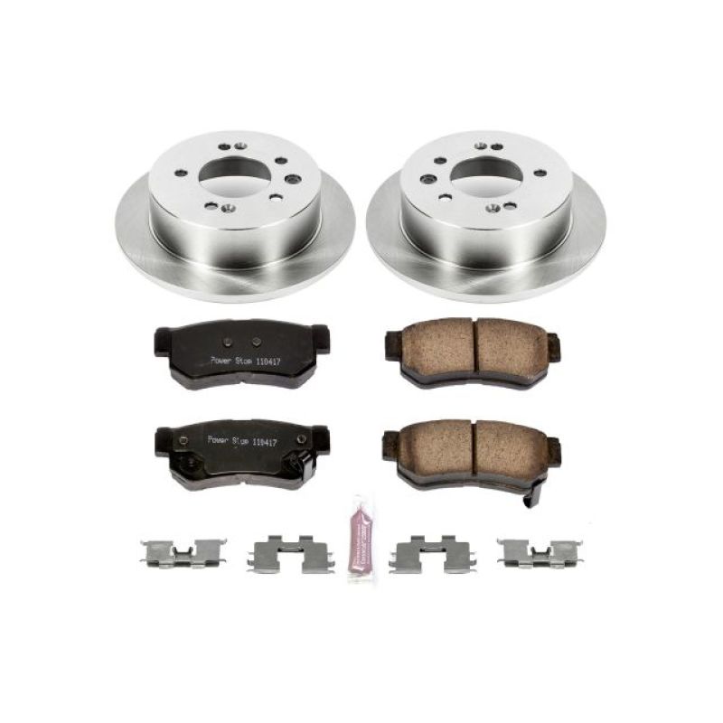PSB Autospecialty Kit - Power Stop 07-10 Hyundai Elantra Rear Autospecialty Brake Kit