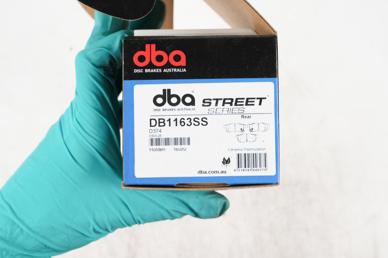 DBA Street Series Brake Pads - DBA 92-00 Honda Civic Si Street Series Rear Brake Pads