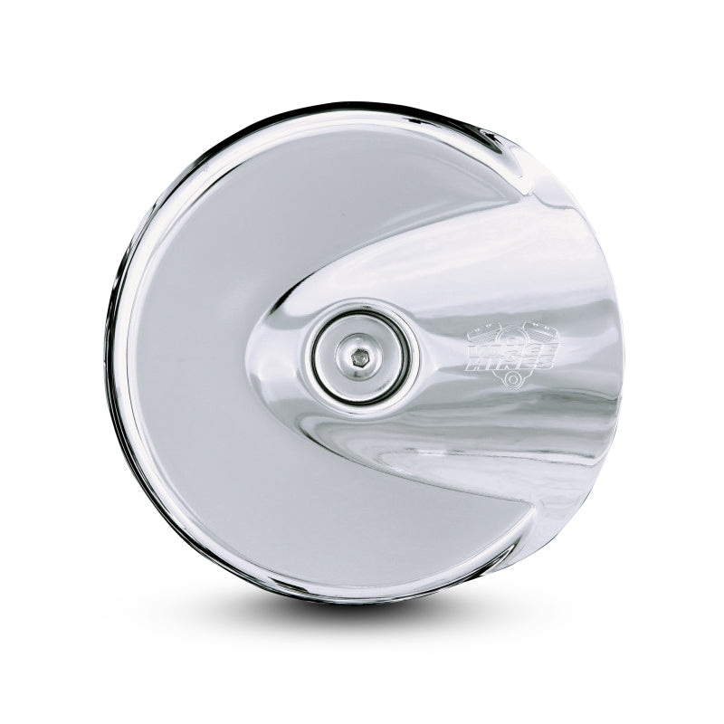 VAH Intake Covers - Vance & Hines Skullcap Stingray Ac Intake Cover Chrome