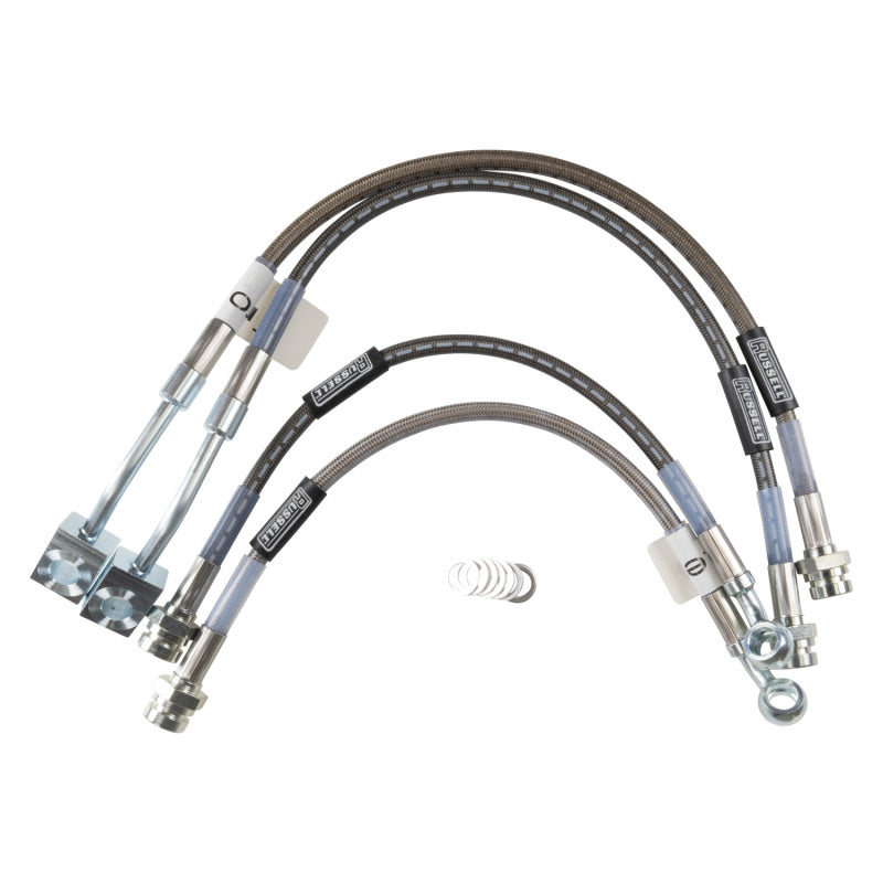 RUS Brake Line Kits - Russell Performance 98-02 Oldsmobile Intrigue FWD Brake Line Kit