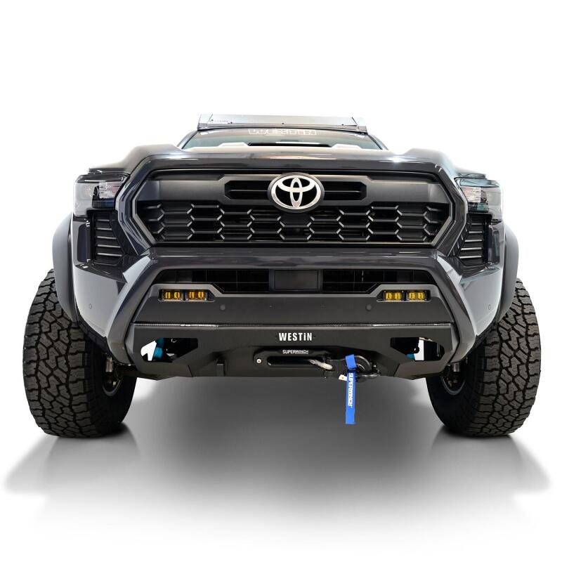 WES Pro-Series Bumpers - Westin 2024 Toyota Tacoma Pro-Series Mid Width Front Bumper - Textured Black